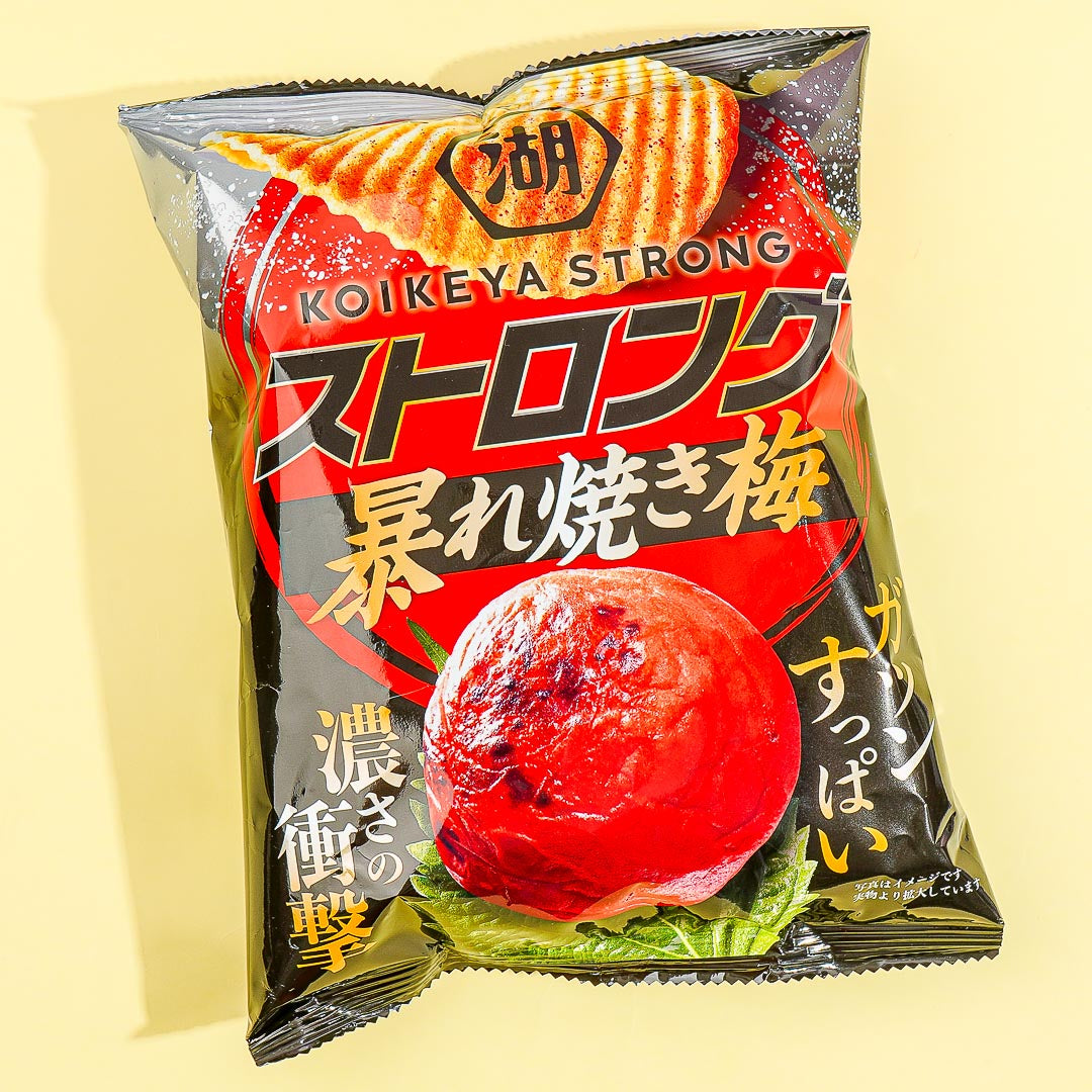Koikeya STARKE Kartoffelchips – geröstete Pflaume