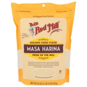 Bob's Red Mill Mehl, Harina Mais, Goldene Maseca, 22 Oz – 4er Packung