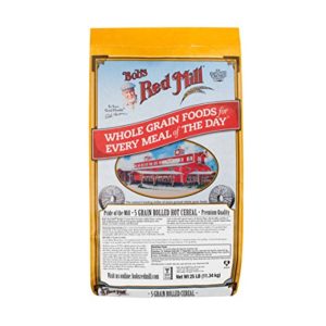 Bob's Red Mill Vollkorn 5 Getreide gerollt heißes Getreide, 25 lb
