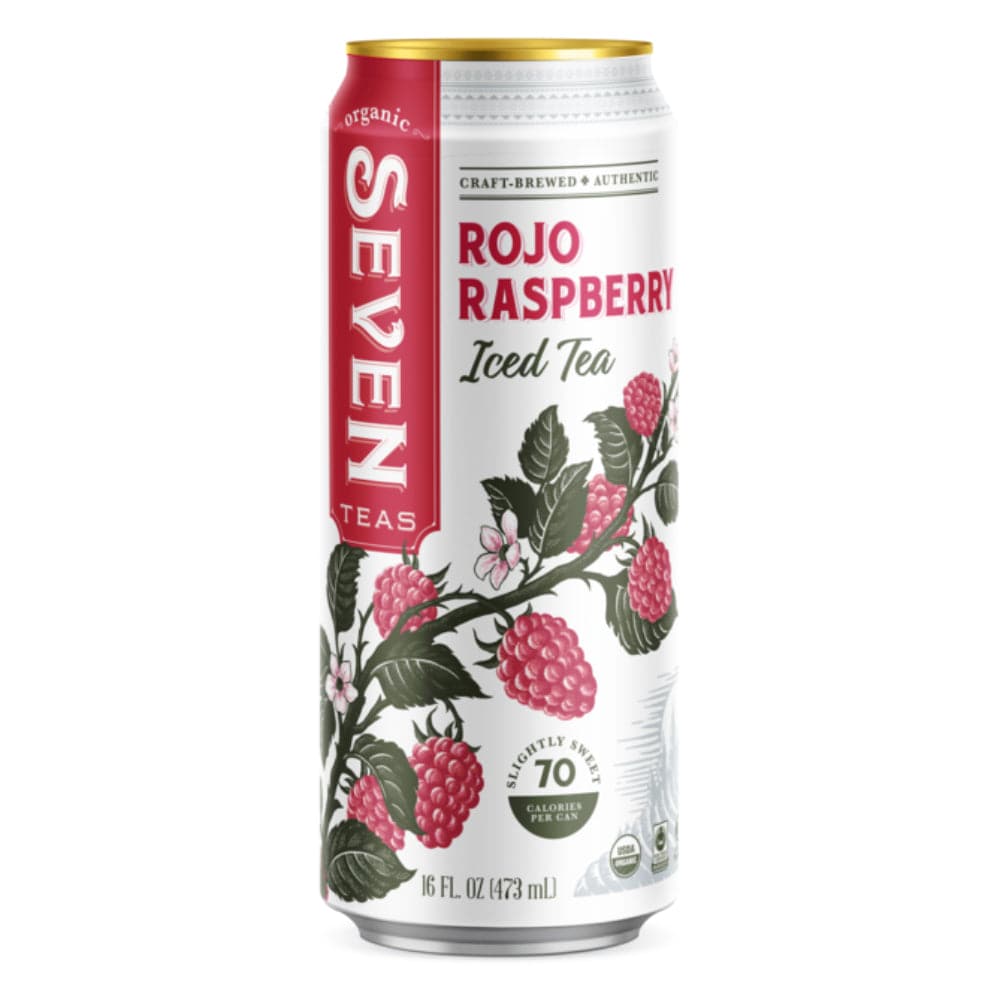 Sieben Tees – Bio Rojo Himbeer Eistee 16 FO – Packung mit 12