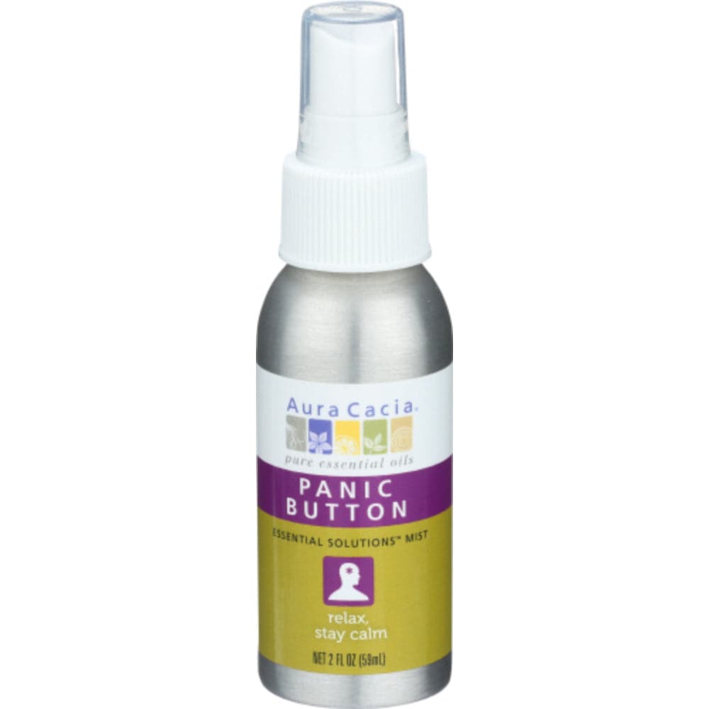 Aura Cacia Essential Solutions Nebel Panikknopf, 2 fl oz