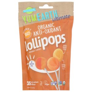 YumEarth – Ultimate Bio Anti-Oxidant Lollipops 3.3OZ (Packung mit 6)
