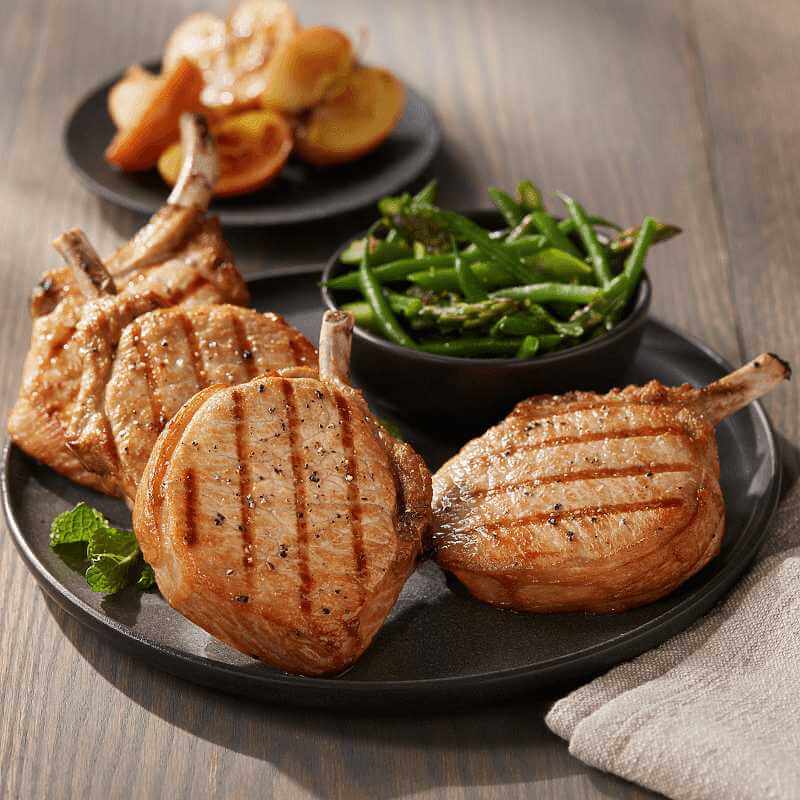 Bone-In Schweinekoteletts