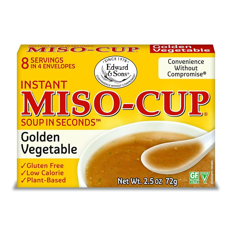 Edwards & Sons Instant Miso-Cup Goldenes Gemüse