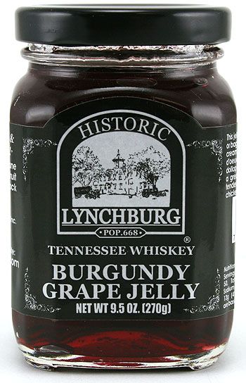 Tennessee Burgunder Traube Gelee, 8oz