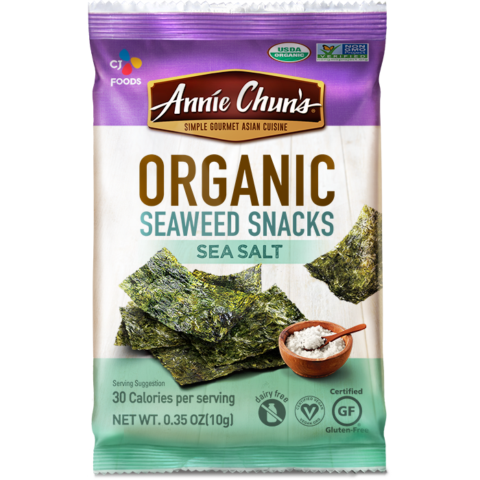 Annie Chun's Seaweed Snacks: Bio-Meersalz