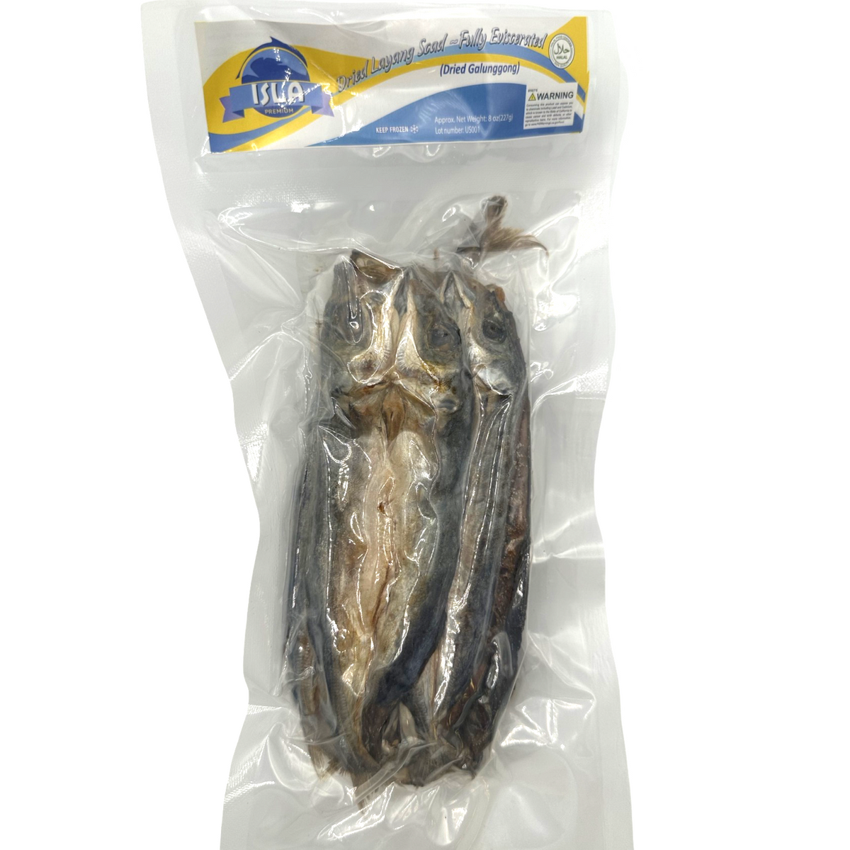 Isla Premium – Getrocknete Runde Scad (Galunggong) – 8 OZ