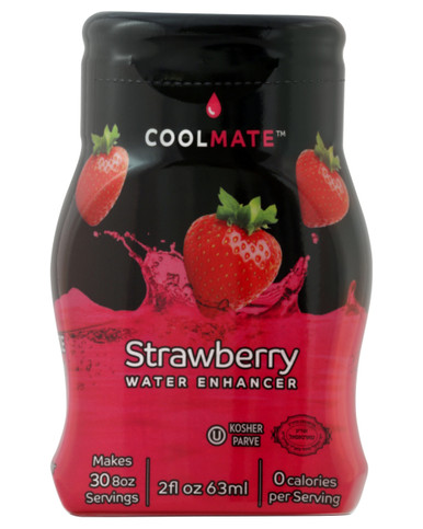 Coolmate Erdbeere Wasser Enhancer, Zuckerfrei, 2 fl oz