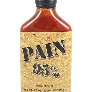 PAIN 95% scharfe Sauce, 6,5 Unzen.