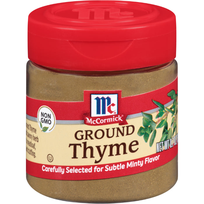 McCormick Gewürz Thymian, gemahlen, 0,7 oz – Packung mit 6 Stück