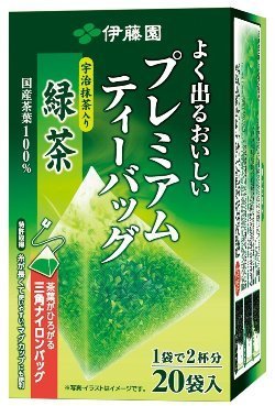 Itoen “Grüner Tee Premium Teebeutel” 1 Box, mit Matcha