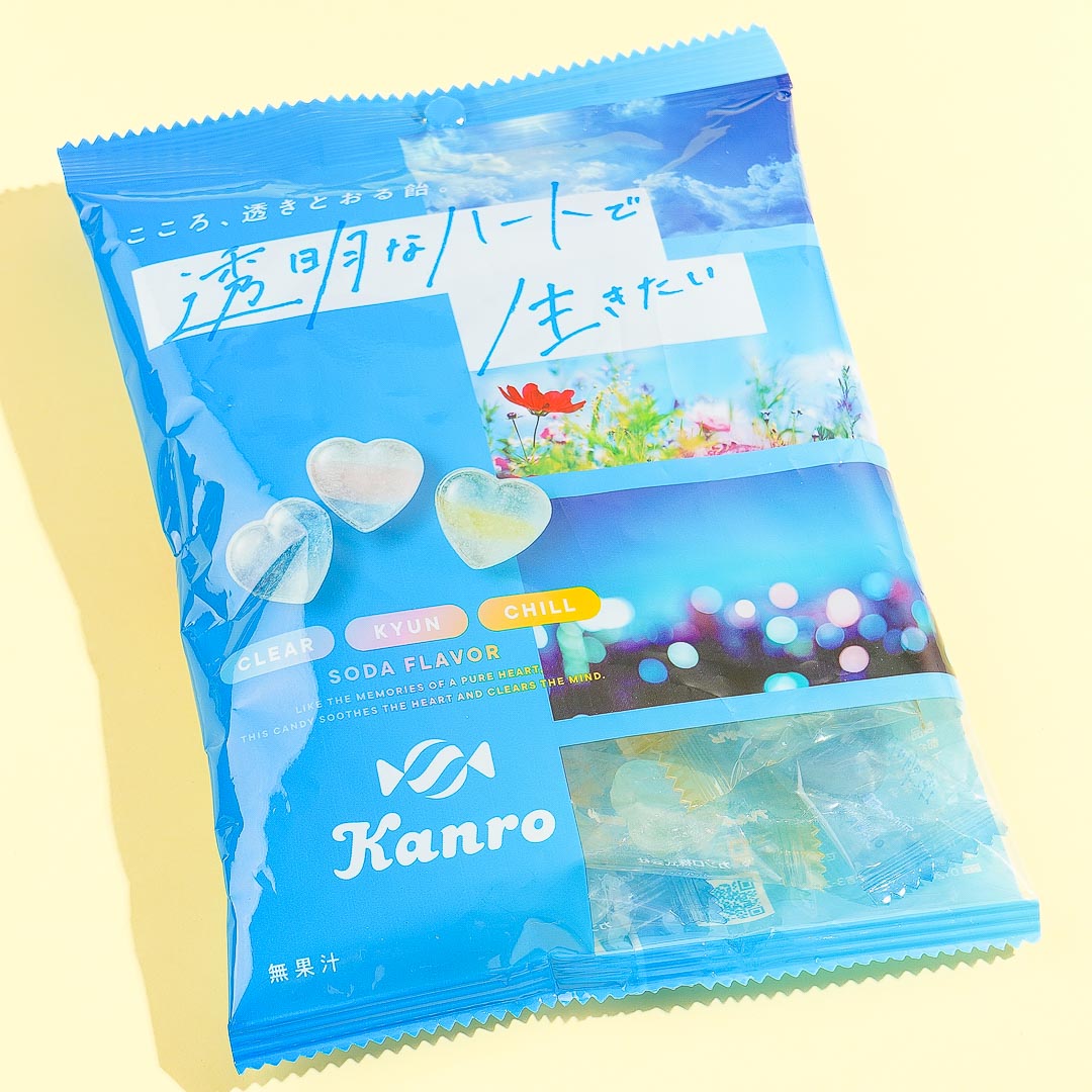 Kanro Transparente Herz Süßigkeiten