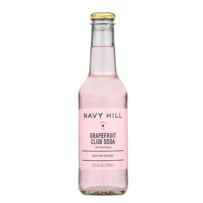Dunkelblau HILL SODA Grapefruit CLUB 4PK 33.8 FO – Packung mit 6 Stück