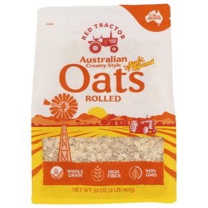 Rot TRACTOR – Gerollter australischer Hafer 32 OZ – (4er Packung)
