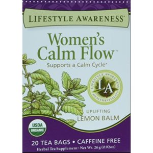 Lifestyle Awareness Damen ruhigen Fluss Tee mit erhebenden Zitronenbalsam,