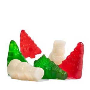Bäume & Schneemänner gummi