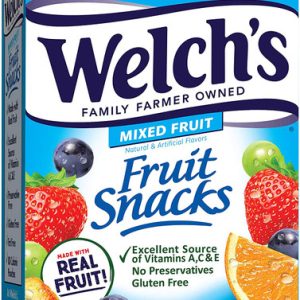 Welch's Obst Snacks, Gemischtes Obst, Glutenfrei, Bulk Packung, 0,9 oz einzelne einzelne Serve Taschen (Packung mit 40)