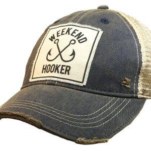 Vintage Life Weekend Nutte verzweifelte Trucker Kappe