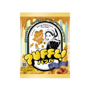 Matsuyama Puffl Karamell-Mais-Snack (Japan)