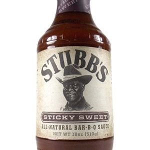 Stubb’s Sticky Süße Bar-b-q Soße, . – 18oz