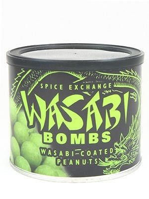 Wasabi Bomben, Wasabi beschichtete Erdnüsse, 5,5 Unzen