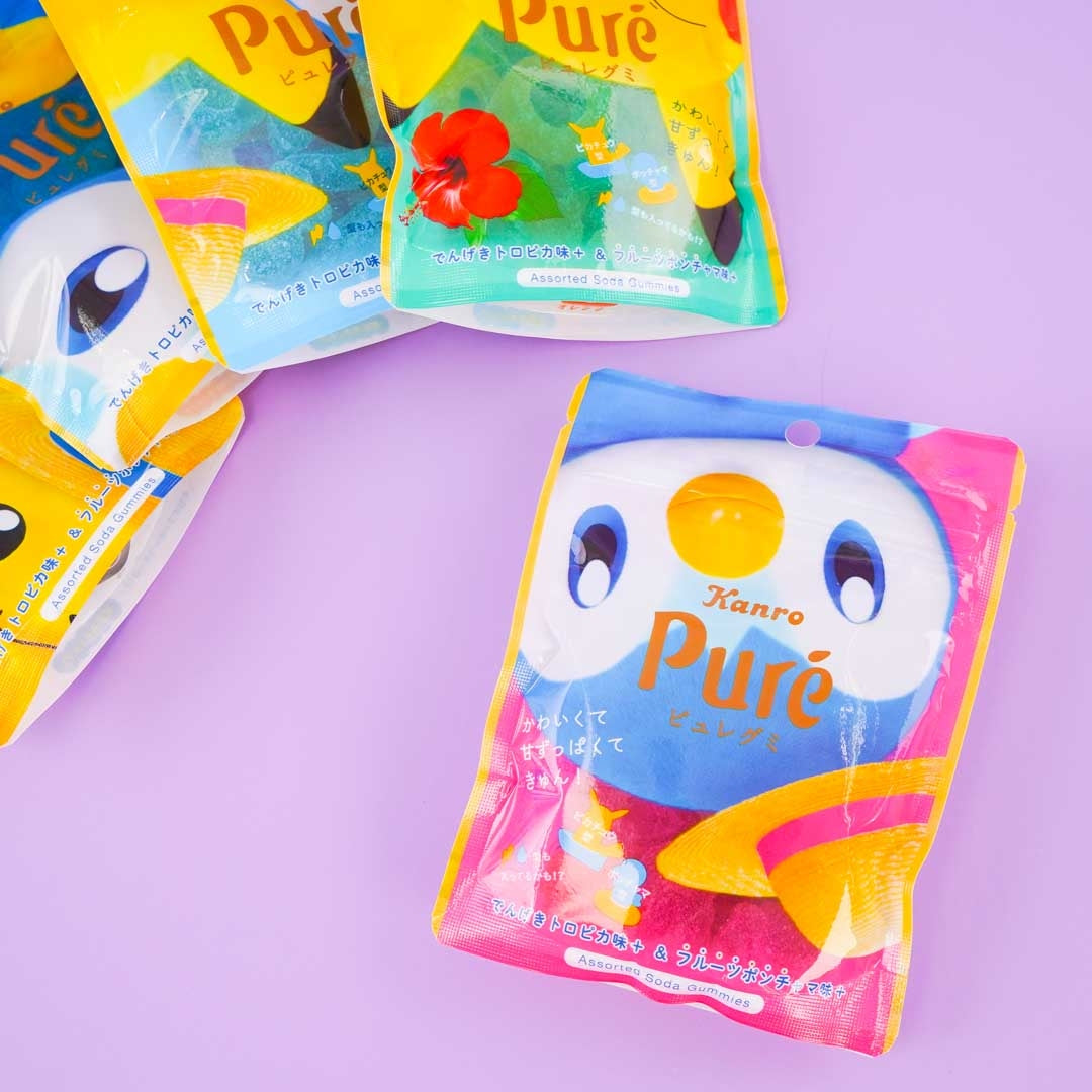 Pikachu & Piplup rein Gummy – Tropical & Frucht Punch