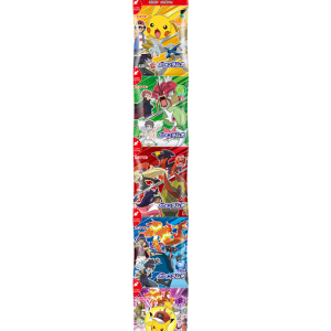 Lotte, Pokemon Ramune, 5 flavors packs as 1 set, Japan Zuckerwaren