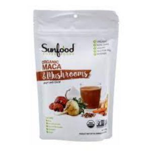 Sunfood Superfoods Maca Mushroom Pulver-Org 7 Unzen – Packung mit 1 x 1 ml