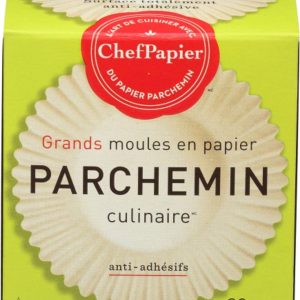 Papierkoch Pergament Tasse große 60 St. – Packung mit 12