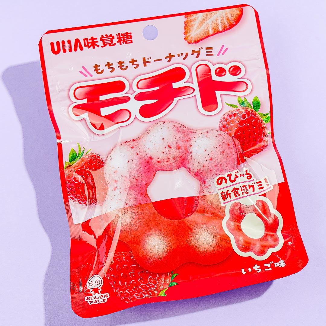 UHA Mikakuta Mochido Süßigkeiten – Erdbeere