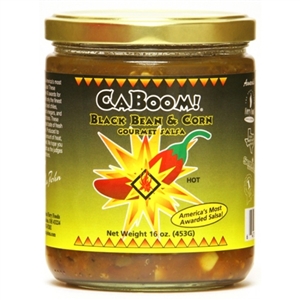 CaJohn's Schwarz Bean und Mais Hot Gourmet Salsa, 16 Unzen