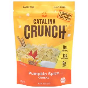 Catalina Crunch Pumpkin Gewürzgetreide – kohlenhydratarm, hochproteinreich – 8oz