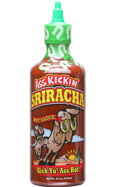 Ass Kickin Sriracha Chilisauce, 18oz