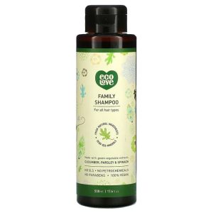 EcoLove Grüngemüse Familie Shampoo, 17,6 oz