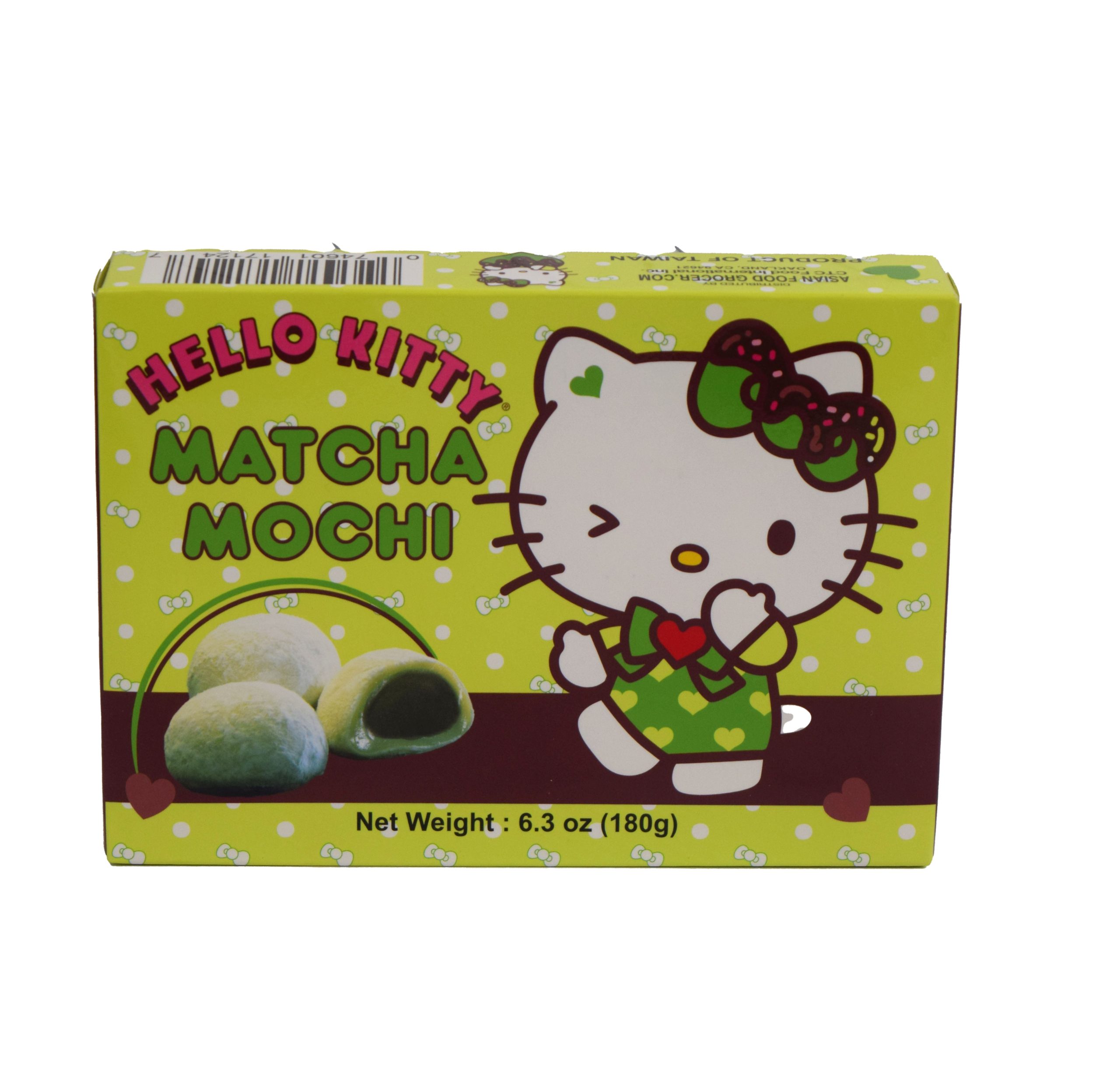 Hello Kitty Matcha Mochi