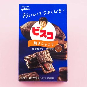 Glico Bisco gebacken Schokoladenkekse