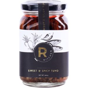 R Kitchen süßer und würziger Tuyo – Gourmet pasteurisiert abgefüllt entbeint getrockneter Hering – 250 g