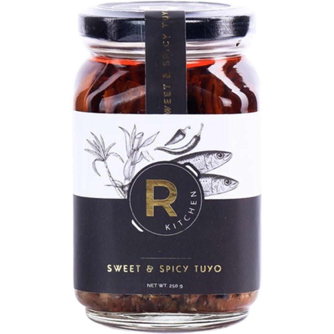 R Küche – süß und würzig Tuyo – Gourmet pasteurisiert in Flaschen entbeint getrocknet Herring – 250 G