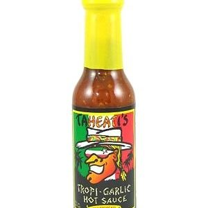 Tahiti Joe’s Tropi-Knoblauch scharfe Sauce. – 5oz