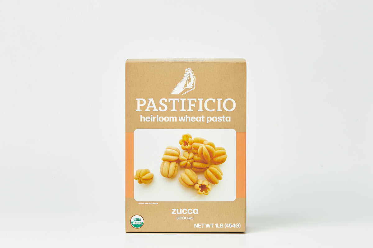 Pastificio Boulder ZUCCA Heritage Ancient Wheat Pasta-Box – 6 Schachteln x Gehäuse – 16oz