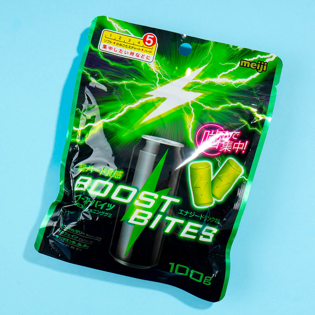 Meiji Boost beißt Gummy Süßigkeiten – Energy Drink