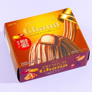 Lotte Premium-Ghana-Schokolade – Kastanien Montblanc