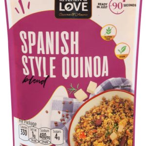 Kitchen and Love – Quinoa Medley gebratener spanischer Stil, 8 Unzen Packung