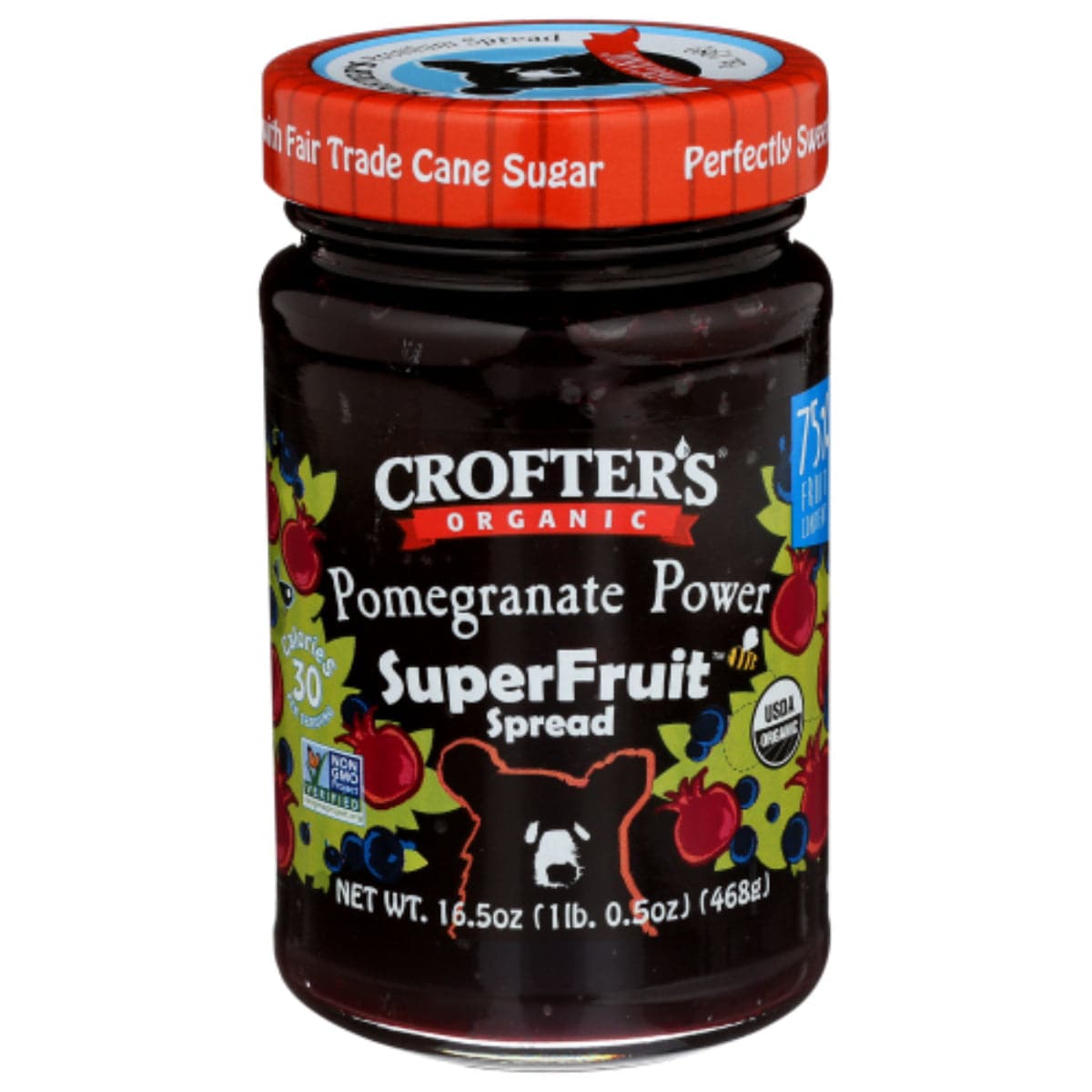 Crofters – Bio Granatapfel Power Superfruit Spread, 16.5 Oz (Packung)