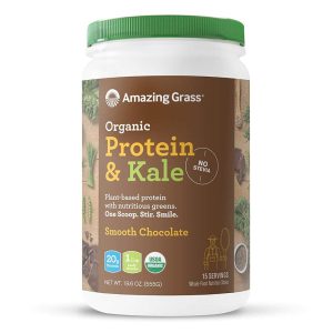 Amazing Grass – Bio Protein & Kale Glatte Schokolade, 555g