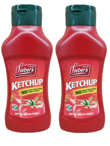 Lieber's Passah Ketchup, 25,4 oz (2 Stück)