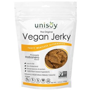 Unisoy – Vegane Ananas Habanero Jerky – Jetzt bei PlantX kaufen
