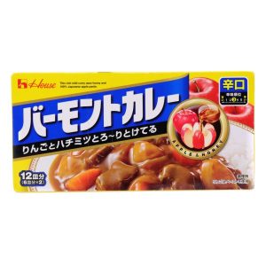 House Vermont Curry heißer japanischer Apfel & Honig würzig Curry Roux serviert 12 – 230g