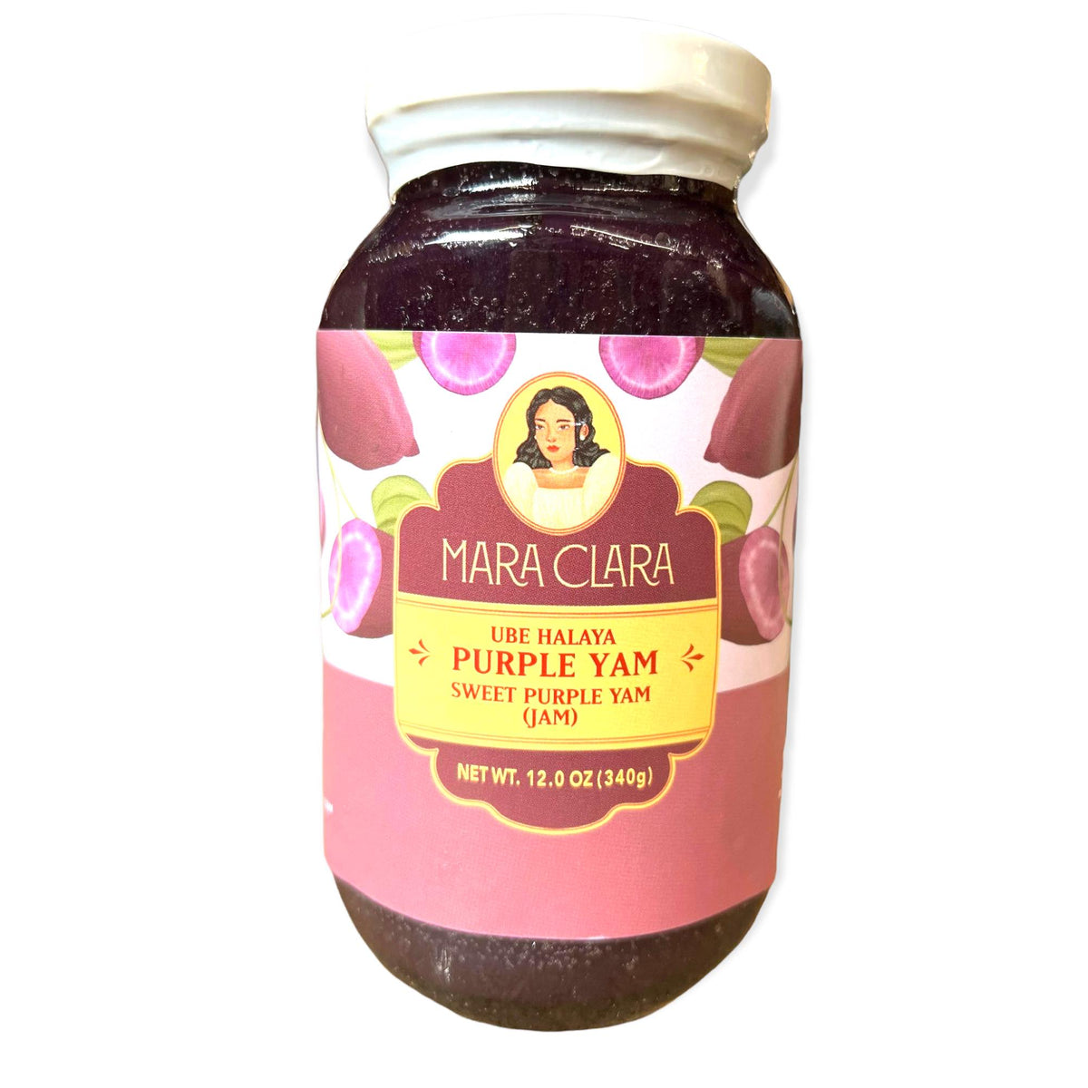 Mara Clara -Flasche süße lila Yam – UBE Halaya – 12 OZ