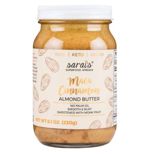Maca Zimt Mandelbutter Gläser – 24 x – 12oz
